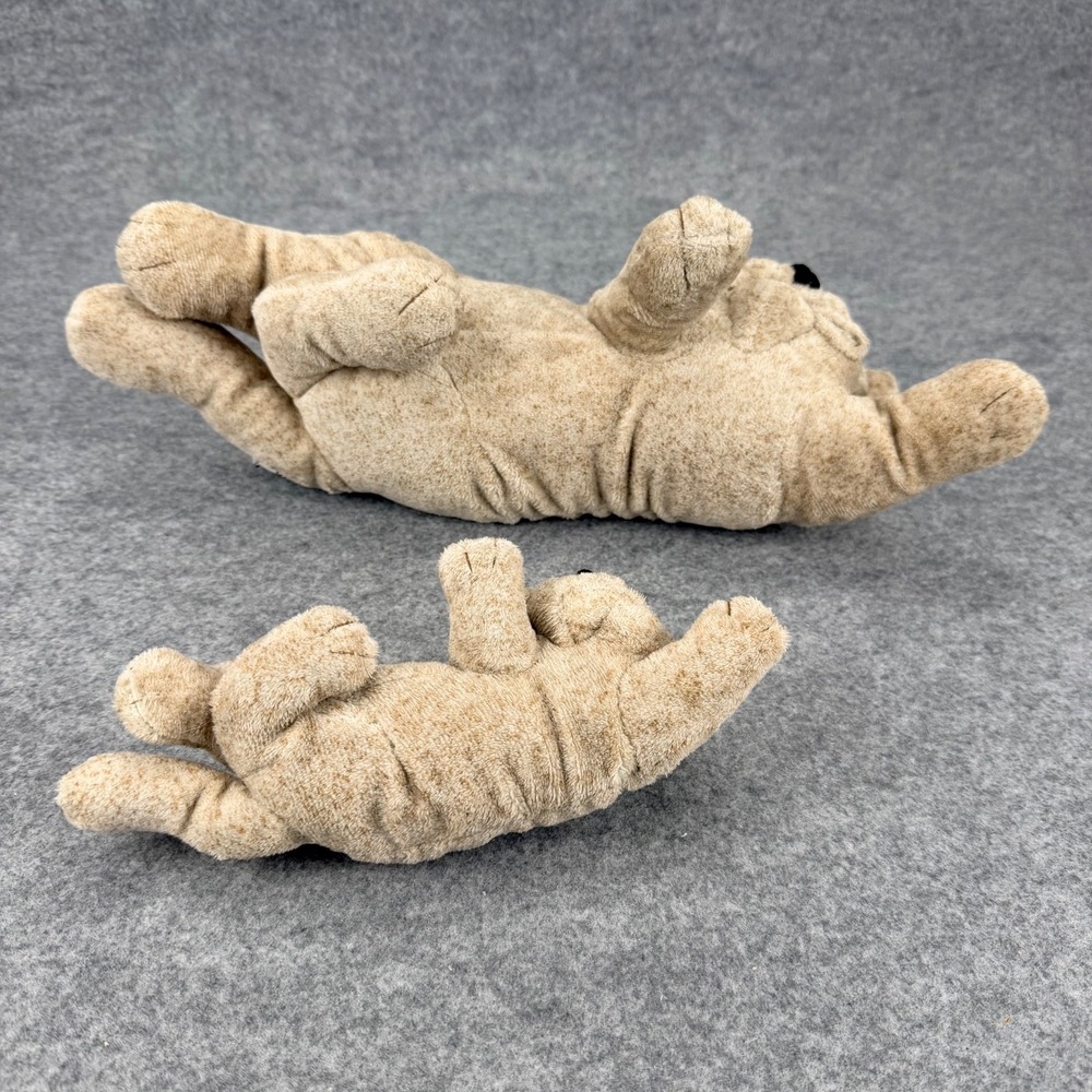 Second Nature Design Cuddly Quarry Critters 2003 Candy the Cat and Kitten Plush - Picture 8 of 9